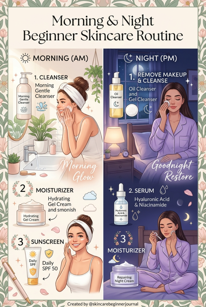beginner skincare routine