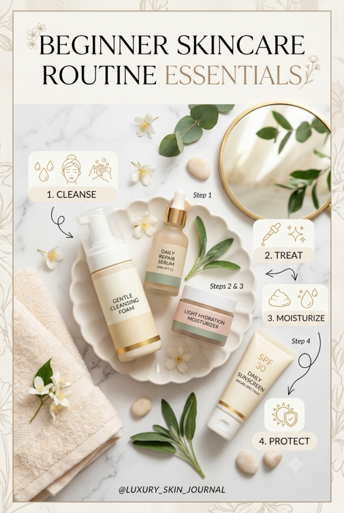 beginner skincare routine