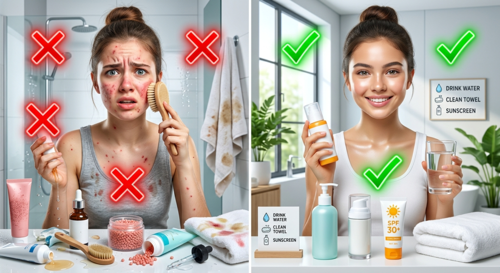 morning skincare routine for teens