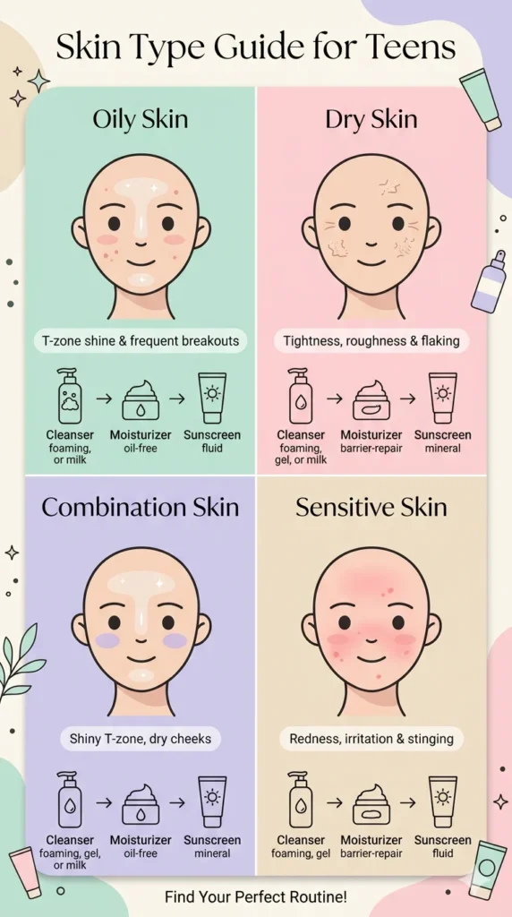 skincare routine for teens