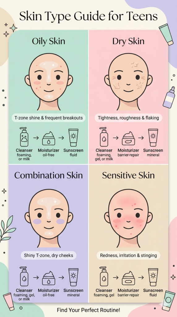 skincare routine for teens