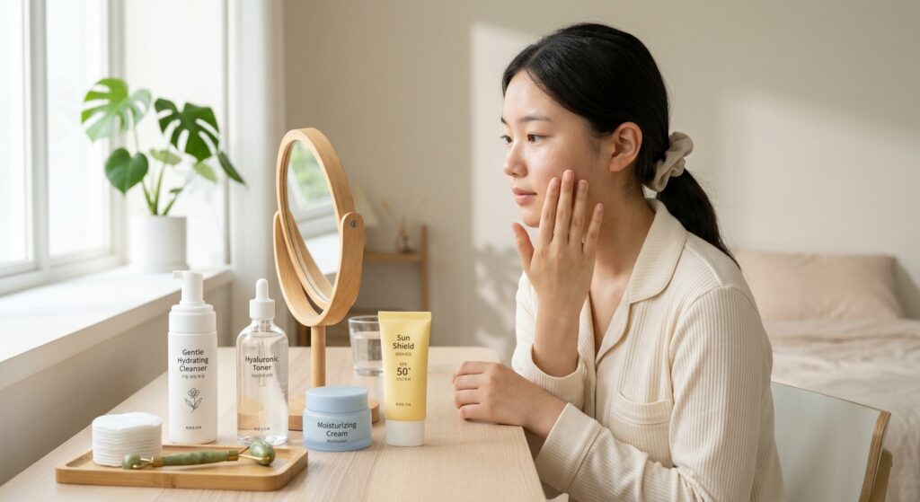 skincare routine for 13 year olds