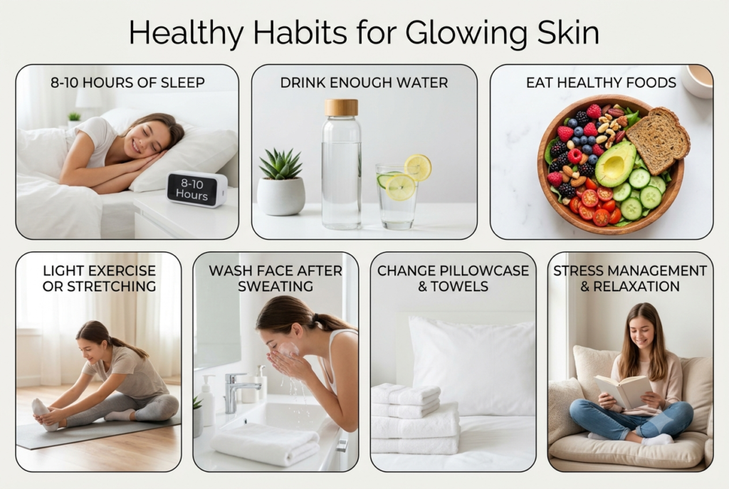 teen skincare routine for glowing skin