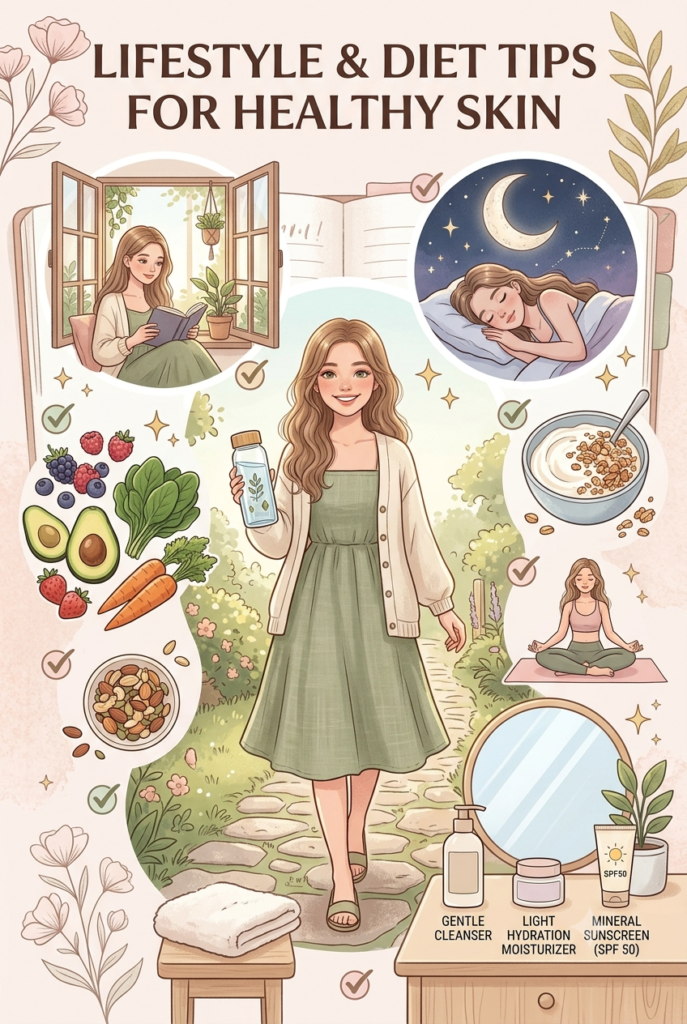 simple skincare routine for teens