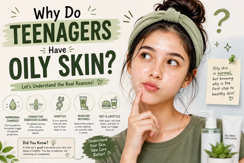 skincare for oily skin teens