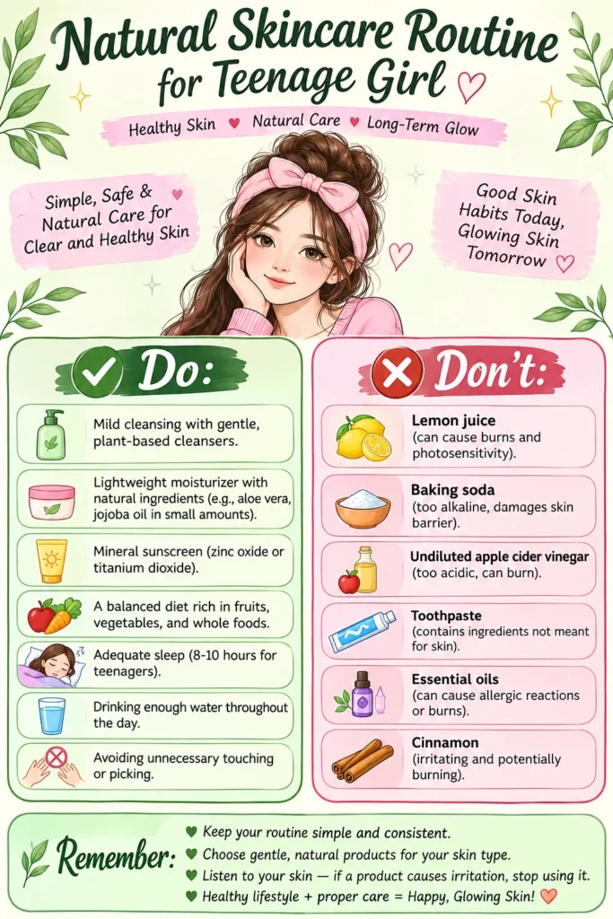 skincare for oily skin teens