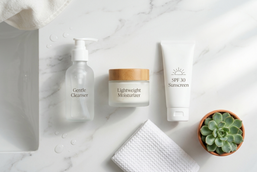 skincare routine for beginners teenage girl