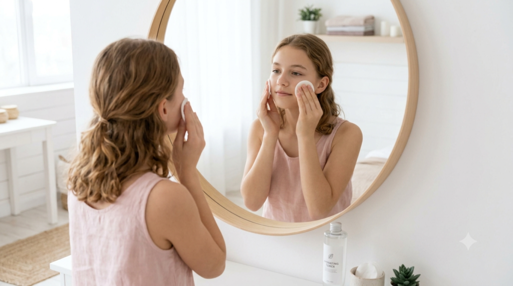 korean skincare routine for teens