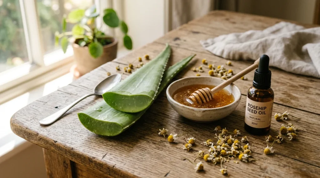 acne scars treatment at home
