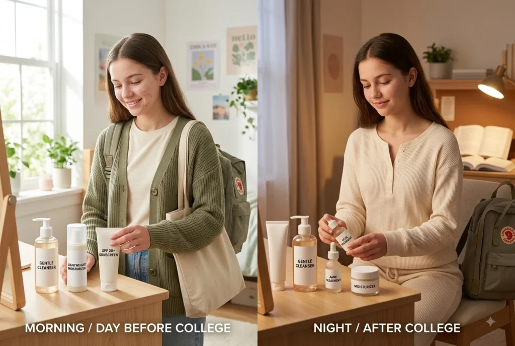 acne skincare routine for teens