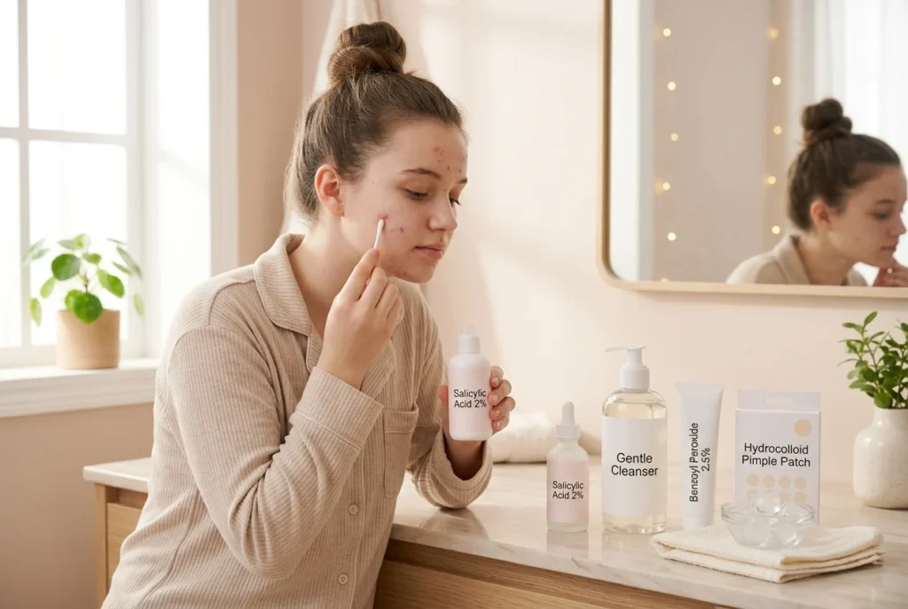 how to get rid of acne fast
