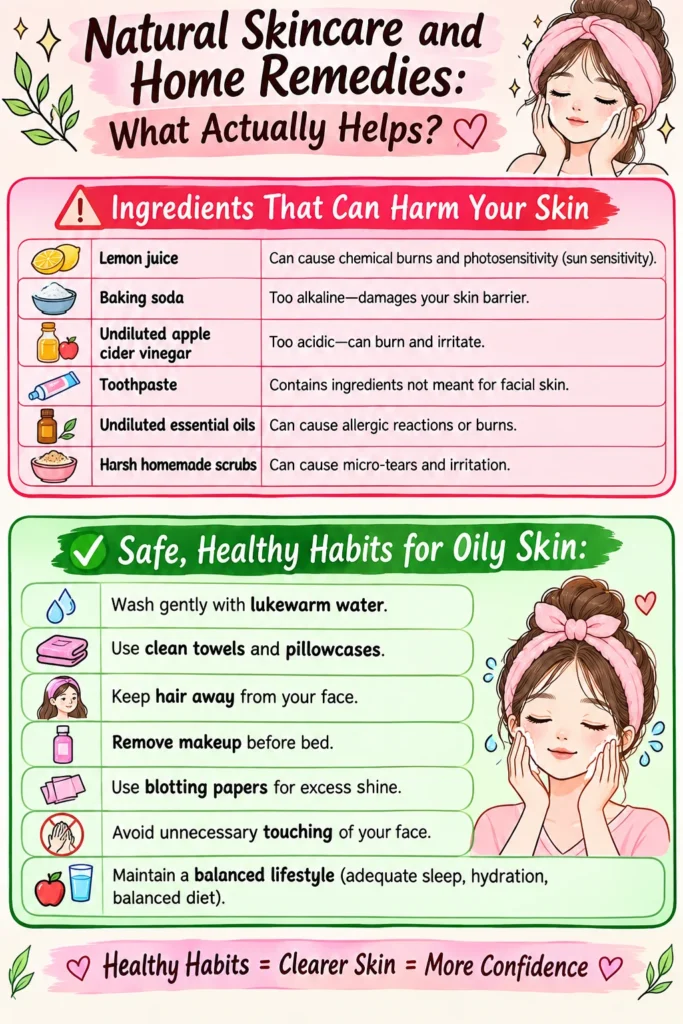 oily skin routine for teenagers