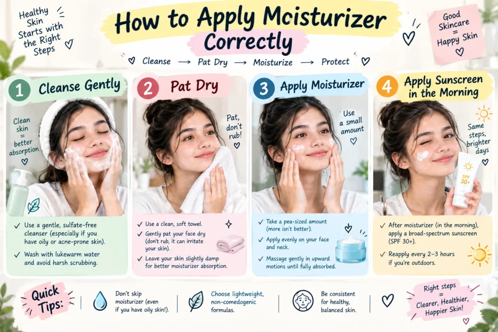 moisturizer for oily skin teens