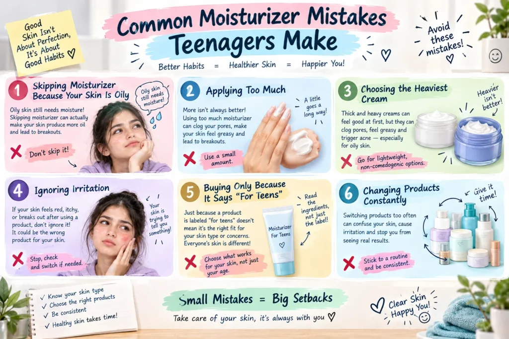 moisturizer for oily skin teens