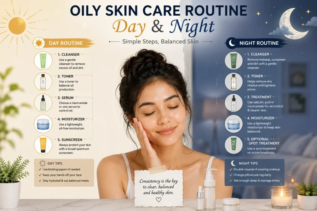 how to reduce oily face