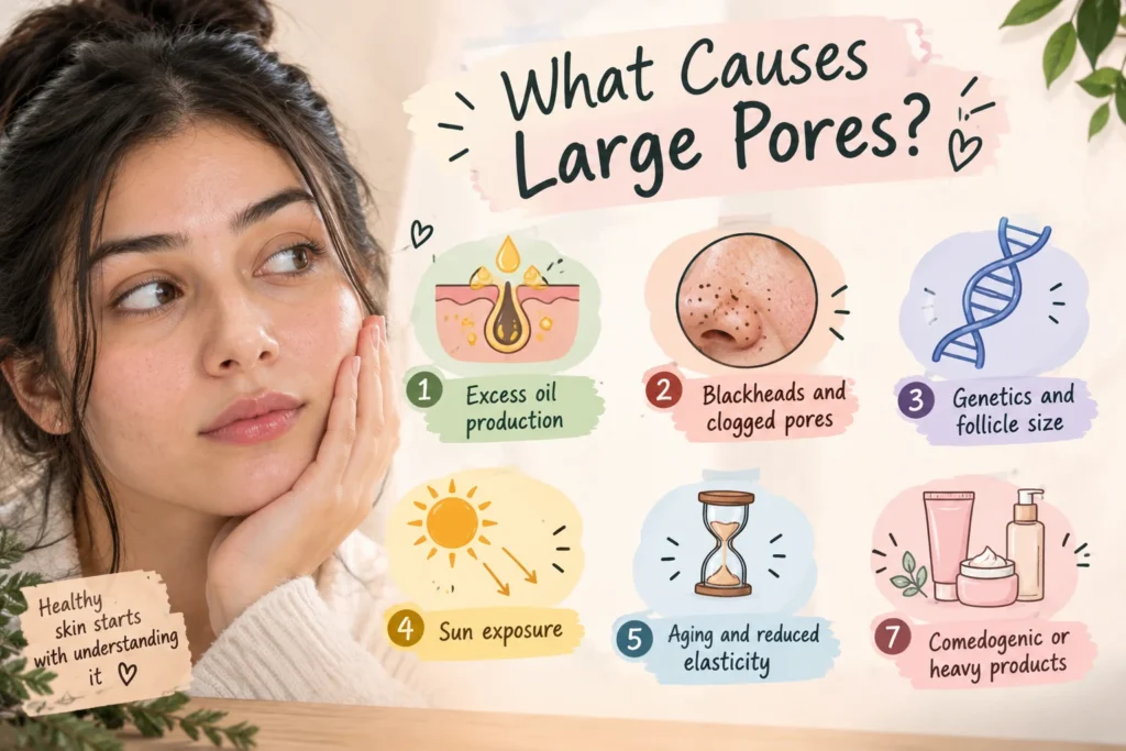 large pores treatment