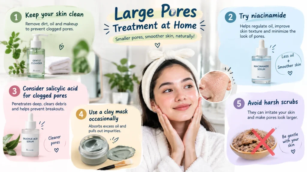 large pores treatment