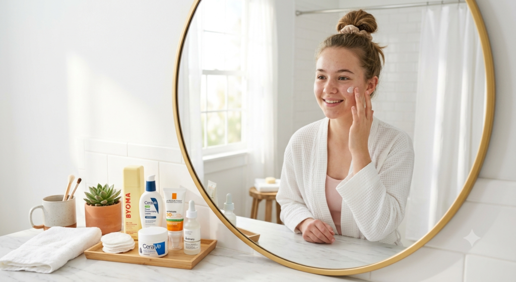 beginner skincare routine
