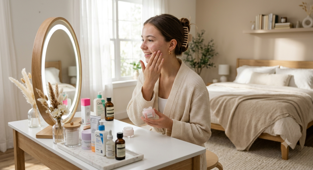 skincare routine for teens