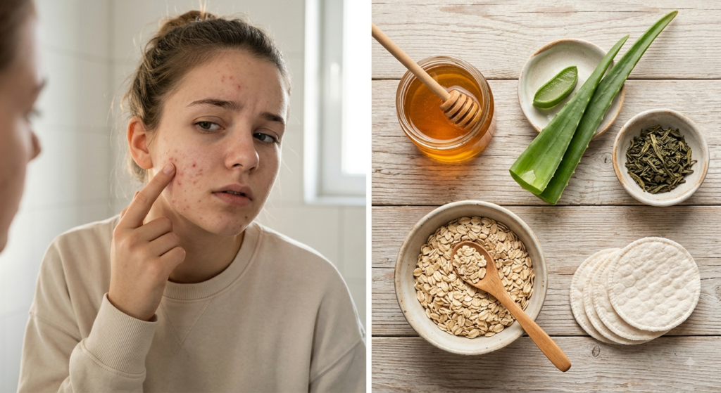 how to remove pimples naturally