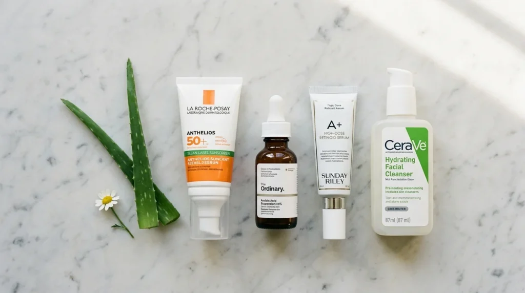 acne scars treatment at home