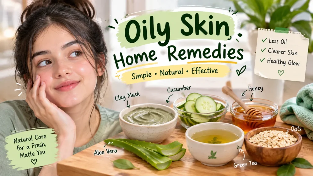 oily skin home remedies