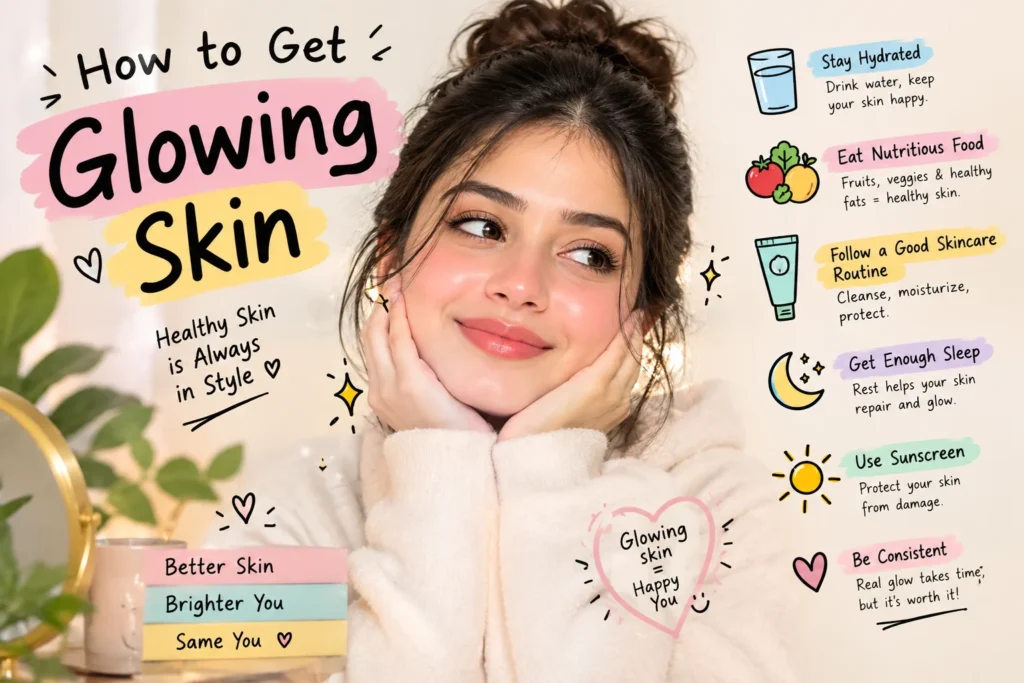 how to get glowing skin