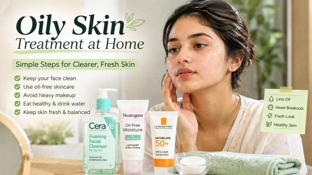 oily skin treatment at home