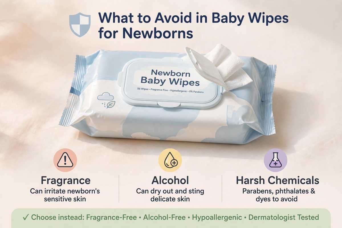 can i use baby wipes on a newborn