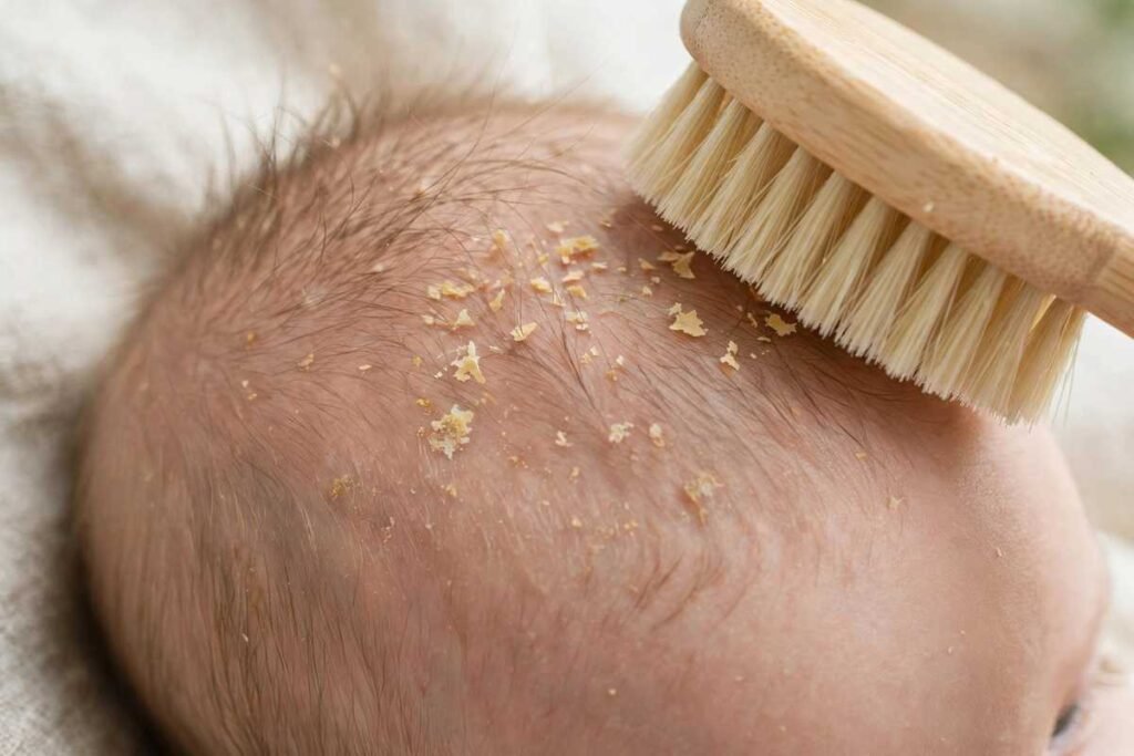 how to remove cradle cap safely