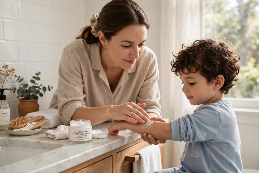 eczema flare ups kids