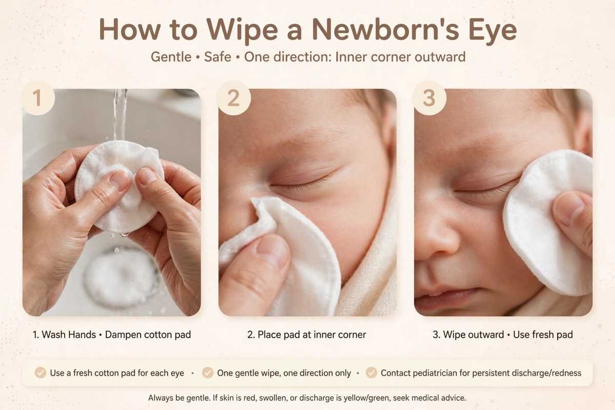 how to clean your baby's face daily