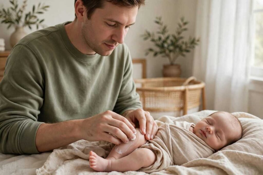 when can i start using baby lotion on my newborn
